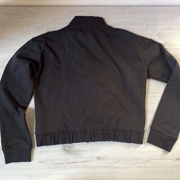 Threads 4 Thoughts Adalyn Full Zip Cropped Pullover 14  black nwt stitch fix - Picture 6 of 6